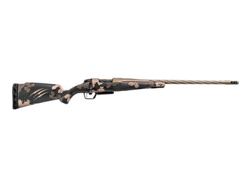 Fierce Firearms ROGSSX22CM18BRS Twisted Rogue XP 22 Creedmoor 3+1 18" Smoked Bronze Cerakote Spiral Fluted Threaded Stainless Steel Barrel, Drilled & Tapped Receiver, BiPod Rail Forend, Sonora Ambush