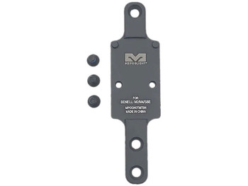 Meprolight USA 901141040 Optics Plate Shotgun Matte Black Aluminum, Benelli M2/M4/SBE RMR Footprint