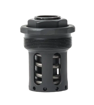 Jk Armament JK155HPM28BN HUB Piston Mount 9mm Fits 1/2"x28 Aluminum/Stainless Steel Nitride Black                                                                                                       