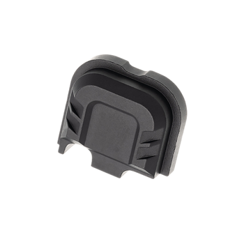Tyrant CNC TDG43X48SPBLACK Slide Cover Plate  Chevron Design Glock 43x/48 Black Aluminum                                                                                                                