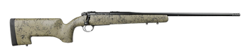 Kimber Mfg, Inc 3000925 Mountain Acsent Peak 280 Ackley 4+1 24" Match Grade Threaded Barrel, Aluminum Receiver, Fixed Aluminum/Carbon Fiber Stock                                                       