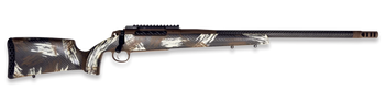 Weatherby 3WACT25RWR4B 307 Alpine CT 25 WBY RPM 4+1 22" +2" Carbon Fiber BSF Threaded Barrel, Chocolate Brown Cerakote Steel Receiver w/Picatinny Rail, WYO Brown w/Backpack Brushed Accents Fixed Peak 