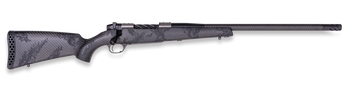 Weatherby MGT01N65RWR4B Mark V Backcountry Guide TI 6.5 WBY RPM 4+1 22" Graphite Black Cerakote Fluted Threaded Carbon Barrel, Titanium Drilled & Tapped Receiver, Exposed Carbon w/Carbide Black Accent