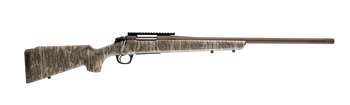 CVA CR3999MOBL Cascade XT 7mm PRC 2+1 24" Midnight Bronze Cerakote Fluted Threaded Steel Barrel & Receiver w/Picatinny Rail, Mossy Oak Bottomland Adjustable Synthetic Stock, Right Hand                