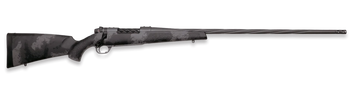 Weatherby  Mark V Live Wild 25 Creedmoor 4+1 22" Carbon Gray Cerakote Fluted Threaded Barrel, Carbon Gray Cerakote Drilled & Tapped Steel Receiver Fixed Black w/Gray Accents Polymer Stock, Right Hand 