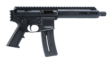 Mountain Bill Gun Lab MBGL-GOAT15-ATOM-1 Goat-15 Atom 22 LR 1 Shot 7.80" Black Oxide Threaded Barrel, Black Polymer Receiver w/Picatinny Rail, M-LOK Handguard, Black Polymer Grip                      
