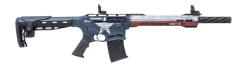 Citadel CBOSS2512-TEX Boss25  12 Gauge 3" 5+1 18.75" Threaded Barrel, Texas Flag Steel Receiver w/Picatinny Rail, Adj Comb Synthetic Butt Stock, Picatinny Rail Forend, Polymer Grip                    