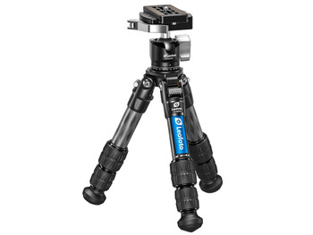 Leofoto Usa LS-223CX+LH-25 Carbon Fiber Tripod Black Aluminum