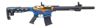 Citadel CBOSS2512-AZ Boss25  12 Gauge 3" 5+1 18.75" Threaded Barrel, Arizona Flag Steel Receiver w/Picatinny Rail, Adj Comb Synthetic Butt Stock, Picatinny Rail Forend, Polymer Grip                   
