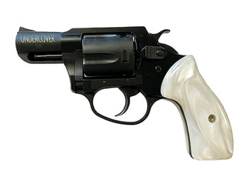 Charter Arms 13822 Undercover Lite Small 38 Special 5 Shot 2" Black Passivate Steel Barrel & Cylinder, Black Passivate Aluminum Frame, White Pearlite Grip, Transfer Bar Safety, Exposed Hammer