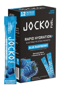 JOCKO 29279 RAPID HYDRATION POWDER RASPBERRY  6/12