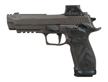 Sig Sauer 226X59LEGIONSAORXSL P226 X5 Legion w/Optic Full Size 9mm Luger 20+1 4.40" Legion Gray Cerakote Stainless Steel Integrated Compensator/Serrated w/Optic Slide & Alloy Frame w/Picatinny Rail, L
