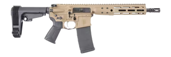 LWRC ICDIP5CK10SBA3ML ICDI 5.56 NATO 30+1 10.50" Threaded Barrel, Flat Dark Earth Receiver w/Picatinny Rail, M-LOK Handguard, Black Polymer SB Tactical SBA3 Brace, Black Polymer Grip, Ambidextrous    