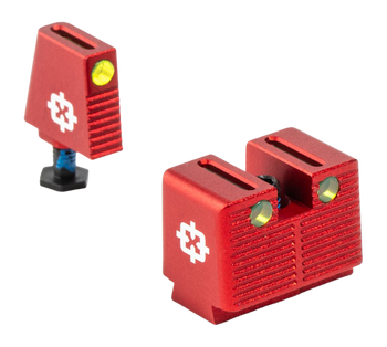 CROSS CRGST-RD      FIBER OPTIC TALL HGHT  GLK RED