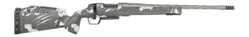 Fierce Firearms RIVSSX25CM22GP Twisted Rival XP 2.0 25 Creedmoor 3+1 22" Glacier Cerakote Spiral Fluted Threaded Barrel, Stainless Steel Drilled & Tapped Receiver, Arca Rail Forend, Phantom Camo Push 
