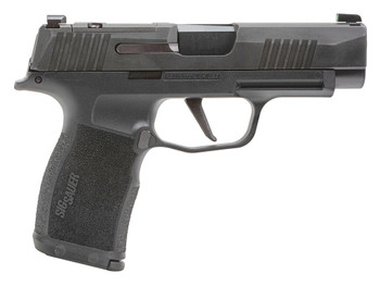 Sig Sauer 365XL9BXR3P P365XL 9mm Luger 12+1 3.70" Black Barrel, Black Nitron Optic Ready/Serrated SS Slide, Black SS Frame w/Beavertail & Black Polymer Grips