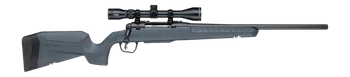 Savage Arms 33181 Axis 2 XP 270 Win 4+1 20" Matte Black Carbon Steel Threaded Barrel & Drilled & Tapped Receiver, Gray Synthetic Fixed w/Pistol Grip Stock, 3-9x40mm Duplex Scope, Right Hand           