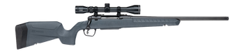 Savage Arms 33181 Axis 2 XP 270 Win 4+1 20" Matte Black Carbon Steel Threaded Barrel & Drilled & Tapped Receiver, Gray Synthetic Fixed w/Pistol Grip Stock, 3-9x40mm Duplex Scope, Right Hand           