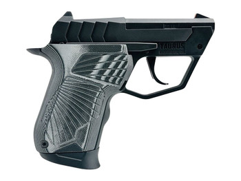 Taurus 1-22TUC131-GRG10 22TUC Micro-Compact Frame 22 LR 9+1 2.50" Black Barrel, Serrated Slide & Black Polymer Frame, G10 Grip