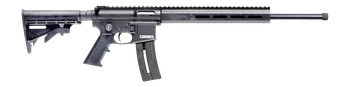 Mountain Billy Gun Lab MBGL-GOAT15-TB-1 Goat-15 Helium 22 LR 1rd 16" Black Threaded Barrel, Black Polymer Receiver w/Picatinny Rail, M-LOK Handguard, Black Adj 7 Position Polymer Buttstock, Black Poly