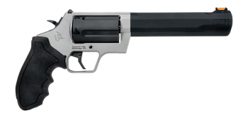 Taurus 2-JUDGE65 Judge  45 Long Colt/410 Gauge 5 Shot 6.50" Stainless Steel Barrel & Frame, Black Stainless Steel Cylinder, Black Rubber Grip, Transfer Bar Safety                                      