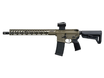 Sig Sauer RM400556N16BFORGEMSGRN M400 Forge 5.56 NATO 30+1 16" Moss Green Cerakote Alloy Receiver w/Picatinny Rail, M-LOK Handguard, Magpul SL-K Black Polymer Stock, Black Polymer Grip, Sig ROMEO MSR