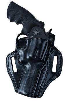 Galco CM202B Combat Master  OWB Black Leather Belt Slide Fits Beretta 92F/FS Fits Taurus PT100 Fits Taurus PT101 Right Hand                                                                             