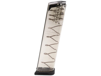 ETS Group GLK922 Pistol Mags Competition Legal 22rd 9mm Luger Compatible w/Glock 17/18/19/19X/26/34/45 Gen1-5 Clear Polymer
