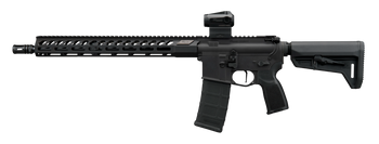 Sig Sauer RM400556N16BFORGE M400 Forge 5.56 NATO 30+1 16" Black Anodized Alloy Receiver w/Picatinny Rail, M-LOK Handguard, Magpul SL-K Black Polymer Stock, Black Polymer Grip, Sig ROMEO MSR Gen II Red