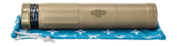 Griffin Armament GADLHRT7FDE-W HRT-762 7.62mm 1.50" Flat Dark Earth Stainless Steel/Inconel 5/8"x24                                                                                                     