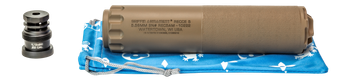 Griffin Armament GAREC5FDEAM-W 5 RECCE 5.56mm 1.50" Flat Dark Earth Stainless Steel 1/2"x28                                                                                                             