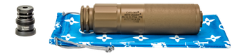Griffin Armament GAET2FDEAM-W Explorr 224 Cal Flat Dark Earth Stainless Steel/Nickel 1/2"x28                                                                                                            