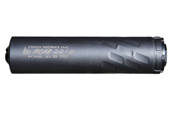 Odin Works SUP-MOAB-2.0-7.62-BLK Moab  7.62mm 1.625" Black Steel 5/8"x24                                                                                                                                