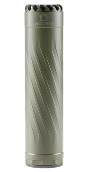 Anechoic X35OD Anechox 35  35Cal/338Lapua Olive Drab Stainless Steel/Titanium 1 3/8"x24 w/ 1/2"x28 DTA                                                                                                  