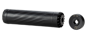 Anechoic X30B Anechox 30  30Cal/7.62mm/300Mag Black Stainless Steel/Titanium 1 3/8"x24 w/ 5/8"x24 DTA                                                                                                   