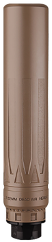 Dead Air NOMADLTIXCXENOFDE Nomad LTI XC Xeno FDE 7.62mm Silencer w/Xeno Adapter & DA124 Omni Brake                                                                                                      