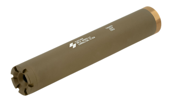 Fletcher Rifle Works TAQUITOTAN Taquito 22LR 1" Tan Stainless Steel/Aluminum 1/2"x28                                                                                                                    