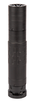 SilencerCo SU4735 Omega 36M 36 Cal 1.57" Diameter Black Cerakote Titanium/Stainless Steel                                                                                                               