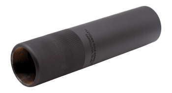 Fletcher Rifle Works PERM9TIBLK Permian 9mm 1.62" Black Titanium 1.375"x24                                                                                                                              