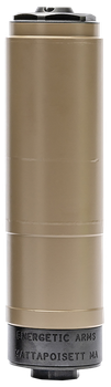 Energetic Armament EA16 Ferox Suppressors 5.56mm 1/2x28 FDE Cerakote                                                                                                                                    