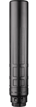 Dead Air NOMAX33XEMAXBLK Nomax 33  Black .33 Cal Silencer w/ Xemax Adapter & 5/8-24 DA150 Muzzle Brake                                                                                                  