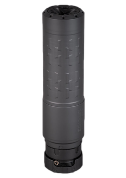 SilencerCo SU5059 Velos LBP  5.56mm 1.73" Black 17-4 Stainless Steel/Inconel, 1/2"-28 tpi ASR Mount                                                                                                     
