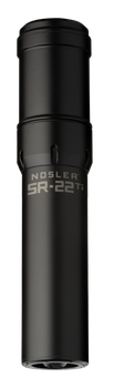 Nosler 90625 SR-22TI  22 Cal 1.74"D Black Finish Made of Titanium with 1/2" 28 tpi Thread Pattern                                                                                                       