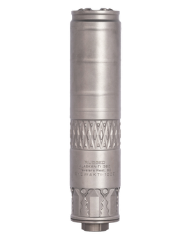 Rugged Suppressors AK360TI Alaskan360 TI 36 Cal 1.60" Diameter, Rated Up to 338 Lapua, 130.80 dB (308 Win), Stainless Steel, 5/8"-24 tpi Direct Thread Mount Included                                   