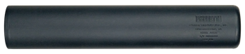 Barrett 18412 AM 338 made of Black Titanium with 1.80" Diameter, 9.90" OAL & 3/4"-24 tpi Thread Pattern for 338 Cal or Lower Includes Barrett Muzzle Brake Adaptor                                      