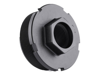Dead Air LT311 HUB Direct Thread Mount M18X1 4140 HT Alloy Steel Black Nitride