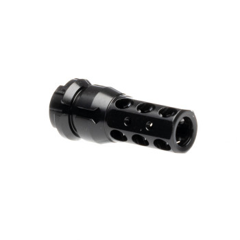 KEYMO MUZZLE BRAKE 46 CALIBER 5/8''X24 THREADS BLACK