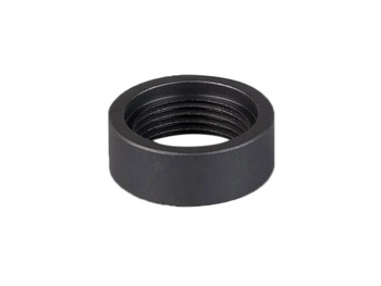 SilencerCo AC114 Delta Thread Spacer 22 LR Steel Black Oxide 1/2"-28 tpi