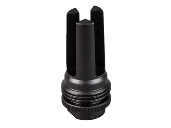 SilencerCo AC1570 ASR Flash Hider Black Steel with 1/2"-28 tpi Threads for 9mm
