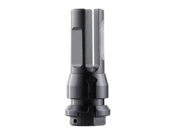 Dead Air DA301 Flash Hider Black with 1/2"-28 tpi Threads & 2.70" OAL for 5.56x45mm NATO Sandman Series, KeyMod Equipped Nomad-30 & Primal Suppressors